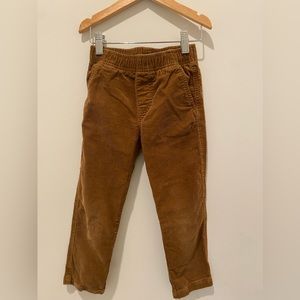 Tea collection Corduroy pants in chestnut. Size 6. Good condition.